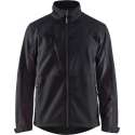 Blaklader Softshell Jack 4950-2516 - Mannen - Zwart/Grijs - 3XL
