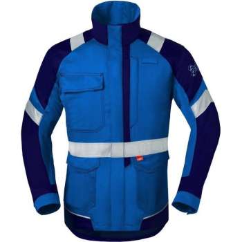 Havep 50285 Korte jas/Vest Korenblauw/Marine maat 46