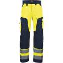 Blaklader Werkbroek High Vis zonder spijkerzakken - High Vis Geel/Marineblauw - C48