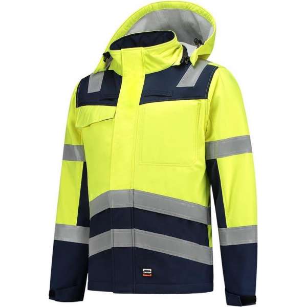 Tricorp Softshell Multinorm Bicolor 403011 - Mannen - Geel/Ink - XXL Tricorp Softshell Multinorm Bicolor 403011 - Mannen - Geel/Ink - XXL