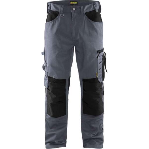 Blaklader Werkbroek 1556 grijs/zwart - maat C48 Blaklader Werkbroek 1556 grijs/zwart - maat C48
