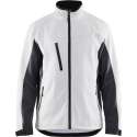 Blaklader Softshell Jack 4950-2516 - Mannen - Wit/Donkergrijs - XS