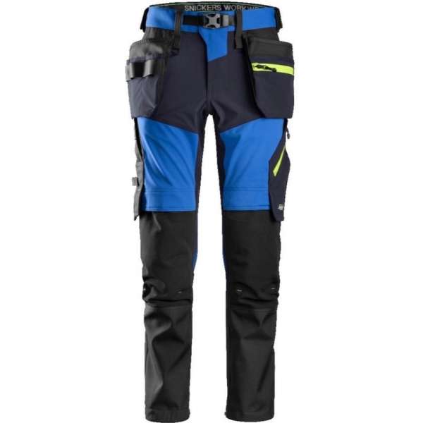 Snickers FlexiWork Stretch Werkbroek+ Holsterzakken 6940 - Mannen - Kobaltblauw/Navy - 50 Snickers FlexiWork Stretch Werkbroek+ Holsterzakken 6940 - Mannen - Kobaltblauw/Navy - 50
