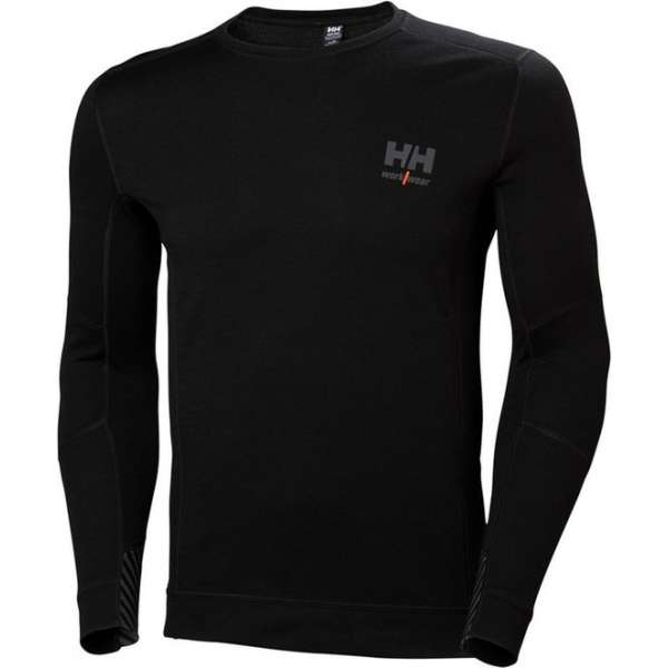 Helly Hansen HH LIFA MERINO CREWNECK 990 BLACK M 75106_990-M Helly Hansen HH LIFA MERINO CREWNECK 990 BLACK M 75106_990-M
