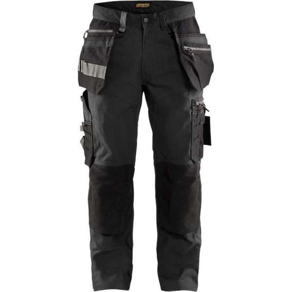 Blaklader Werkbroek met stretch - Donkergrijs/Zwart - D116 Blaklader Werkbroek met stretch - Donkergrijs/Zwart - D116