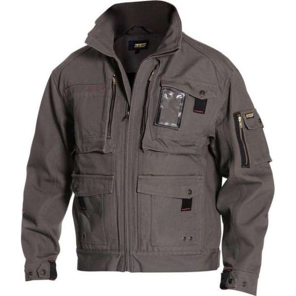 Blåkläder 4060-1320 Canvas jas Army Groen maat XL Blåkläder 4060-1320 Canvas jas Army Groen maat XL