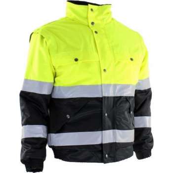 HaVeP 50156.N4CDB Pilotenjas Geel/Zwart3XL