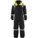 Blaklader Shell overall - Zwart/High Vis Geel - D112