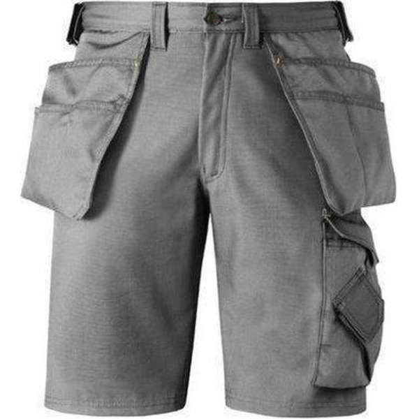 Snickers Workwear korte werkbroek grijs maat 48 3014-1819 Snickers Workwear korte werkbroek grijs maat 48 3014-1819