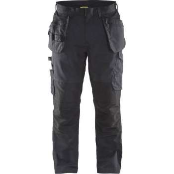Blaklader Service Werkbroek stretch 1496-1330 - Mannen - Zwart/Donkergrijs - 56