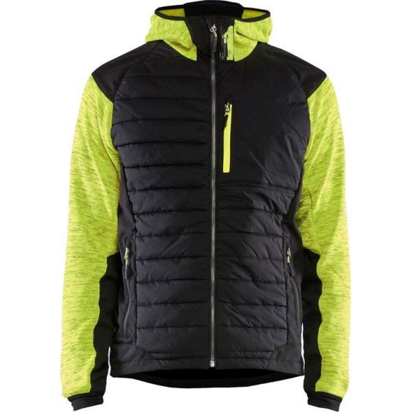 Blåkläder 5930 Hybride Jack High Vis Geel/Zwart - 2XL Blåkläder 5930 Hybride Jack High Vis Geel/Zwart - 2XL