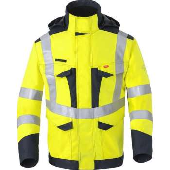 Havep 50248 Parka Fluo Geel/Marine maat M