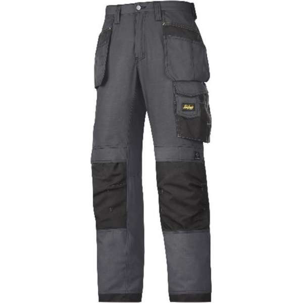 Snickers werkbroek Rip-Stop - 3213-5804 - staalgrijs/zwart - maat 46 Snickers werkbroek Rip-Stop - 3213-5804 - staalgrijs/zwart - maat 46