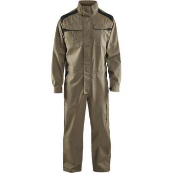 Blåkläder 6054-1800 Overall Industrie Khaki/Zwart maat 58