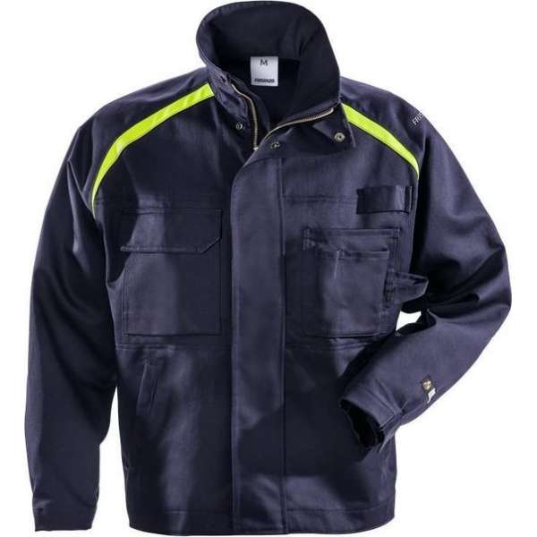 Fristads jack FLAM-4030 marine/geel Fristads jack FLAM-4030 marine/geel