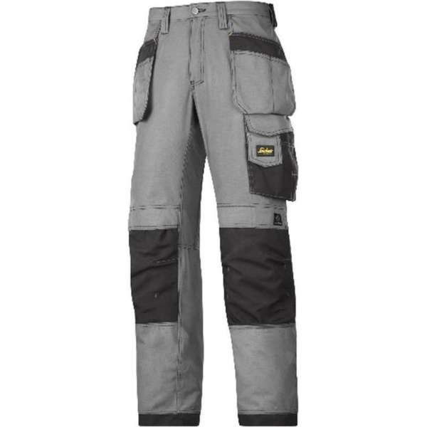 Snickers werkbroek Rip-Stop - 3213-1804 - grijs/zwart - maat 44 Snickers werkbroek Rip-Stop - 3213-1804 - grijs/zwart - maat 44