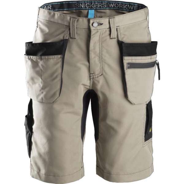 Snickers Workwear LiteWork 375 Short+ Beige 46 6101 (jeansmaat 31/32) Snickers Workwear LiteWork 375 Short+ Beige 46 6101 (jeansmaat 31/32)