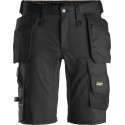 Snickers Korte Broek AllroundWork Stretch Holsterzakken 6141 - Mannen - Zwart - 64