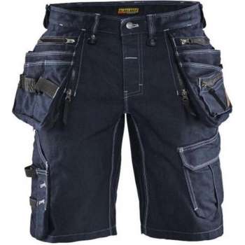 Blaklader BlÕklõder Short Denim Stretch X1900 marineblauw - maat C46
