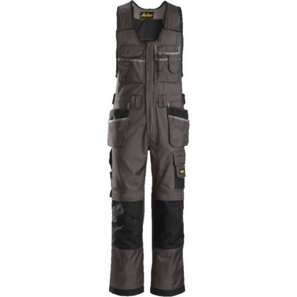 Snickers Bodybroek met holsterpockets Duratwill 0212 - Mannen - Grijsmelange/Zwart - 58 Snickers Bodybroek met holsterpockets Duratwill 0212 - Mannen - Grijsmelange/Zwart - 58