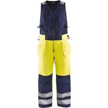 Blåkläder 8504-1977 Amerikaanse overall High Vis Geel/Marineblauw maat 48