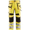 Blaklader Werkbroek met stretch High Vis 1995-1831 - Mannen - Geel/Zwart - 56