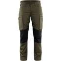 Blaklader Dames Service werkbroek Stretch 7159-1845 - Vrouwen - Groen/Zwart - 30