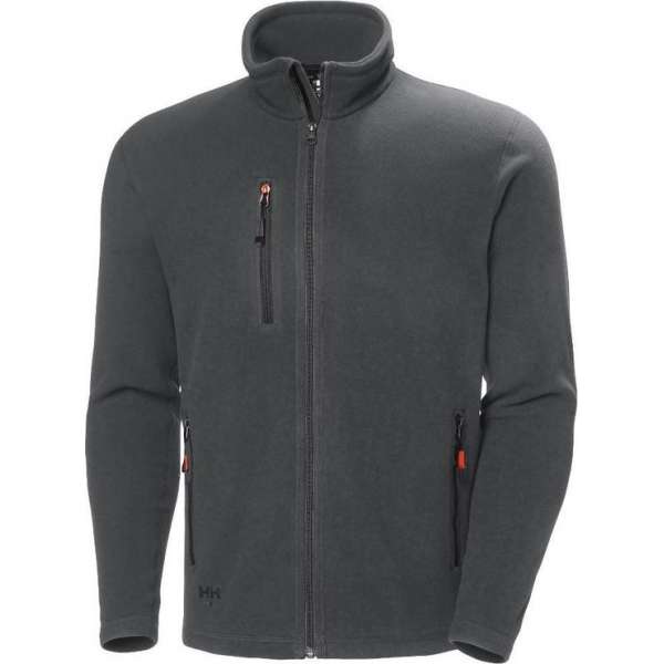 Helly Hansen Oxfort fleece jacket (251gr/m2) - Antraciet - L Helly Hansen Oxfort fleece jacket (251gr/m2) - Antraciet - L