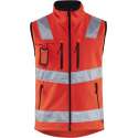 Blaklader Softshell vest High Vis - High Vis Rood - 4XL