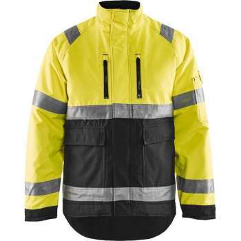 Blåkläder 4827-1977 Winterjas High Vis Geel/Zwart maat XS