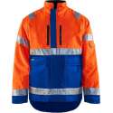 Blåkläder 4827-1977 Winterjas High Vis Oranje/Korenblauw maat XXS