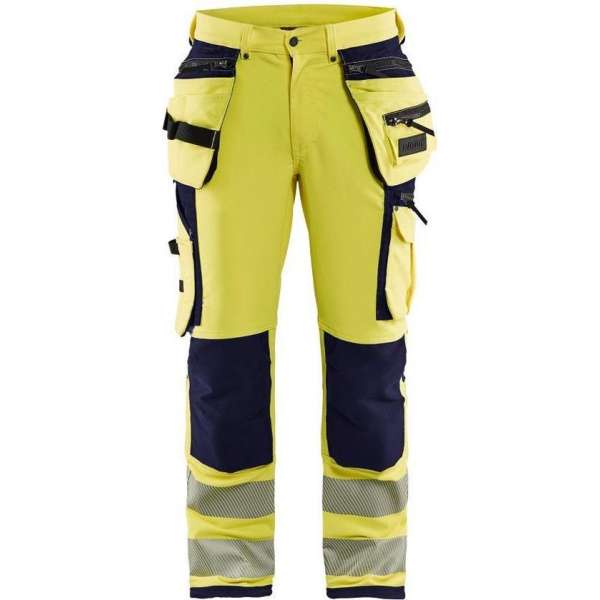 High Visibility Werkbroek 1997 met 4-Weg Stretch High Vis Geel/Marineblauw - Maat 54 High Visibility Werkbroek 1997 met 4-Weg Stretch High Vis Geel/Marineblauw - Maat 54