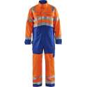 Blåkläder 6373-1804 Overall High Vis Oranje/Korenblauw maat 56
