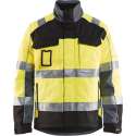 Blåkläder 4851-1811 Winterjas High Vis Geel/Zwart maat L