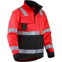 Blåkläder Jas High Vis, Klasse 3 Mt Xxl Rood/zwart Xxl