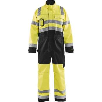 Blåkläder 6373-1804 Overall High Vis Geel/Zwart maat 50