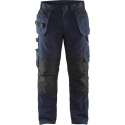 Blaklader Service Werkbroek stretch 1496-1330 - Mannen - Dark Navy/Zwart - 62
