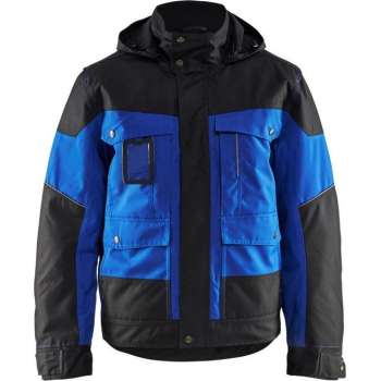 Blåkläder 4886-1977 Winterjas Korenblauw/Zwart maat S
