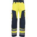 Blaklader Werkbroek High Vis zonder spijkerzakken - High Vis Geel/Marineblauw - C60