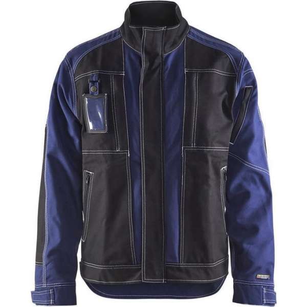 Blåkläder 4040-1370 Jack Ongevoerd Marineblauw/Zwart maat 4XL