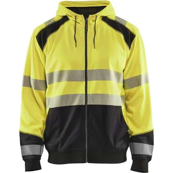Blaklader Hooded sweatshirt High Vis - High Vis Geel/Zwart - 3XL Blaklader Hooded sweatshirt High Vis - High Vis Geel/Zwart - 3XL