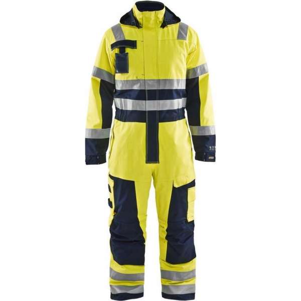 Blåkläder 6368-1530 Multinorm Winteroverall Geel/Marineblauw maat 54 Blåkläder 6368-1530 Multinorm Winteroverall Geel/Marineblauw maat 54