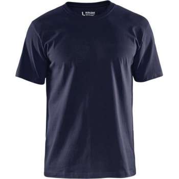Blåkläder 3302-1030 T-shirts per 10 verpakt Marineblauw maat S