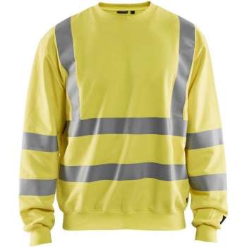Blåkläder 3087-1750 Multinorm sweatshirt Geel maat XXXL