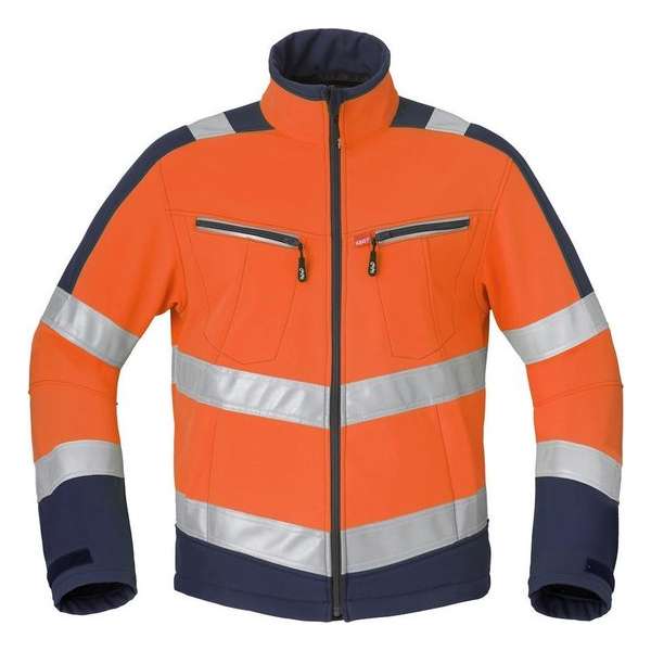 Havep 50214 Softshell Fluo Oranje/Marine maat L Havep 50214 Softshell Fluo Oranje/Marine maat L