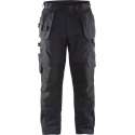 Blaklader BlÕklõder Service Werkbroek stretch zwart/rood - maat C46