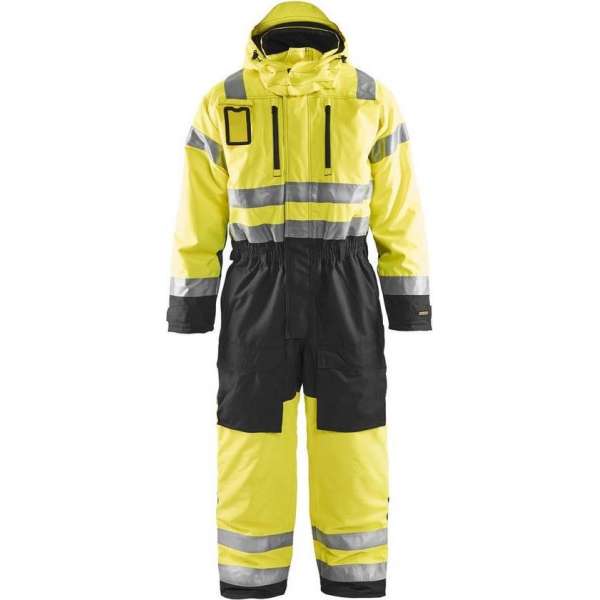 Blåkläder 6763-1977 Winteroverall High Vis Geel/Zwart maat 50