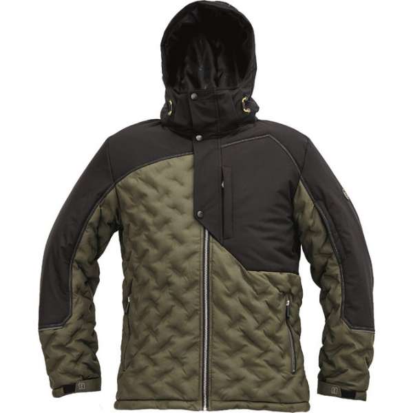 Cerva Neurum winterparka Dark Olive maat 3XL Cerva Neurum winterparka Dark Olive maat 3XL