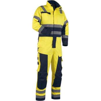 Blåkläder 6378-1506 Multinorm overall Geel/Marineblauw maat D108