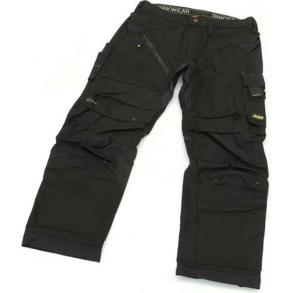 Snickers Ruffwork werkbroek 6203-0404 Black/Black mt.48 Snickers Ruffwork werkbroek 6203-0404 Black/Black mt.48